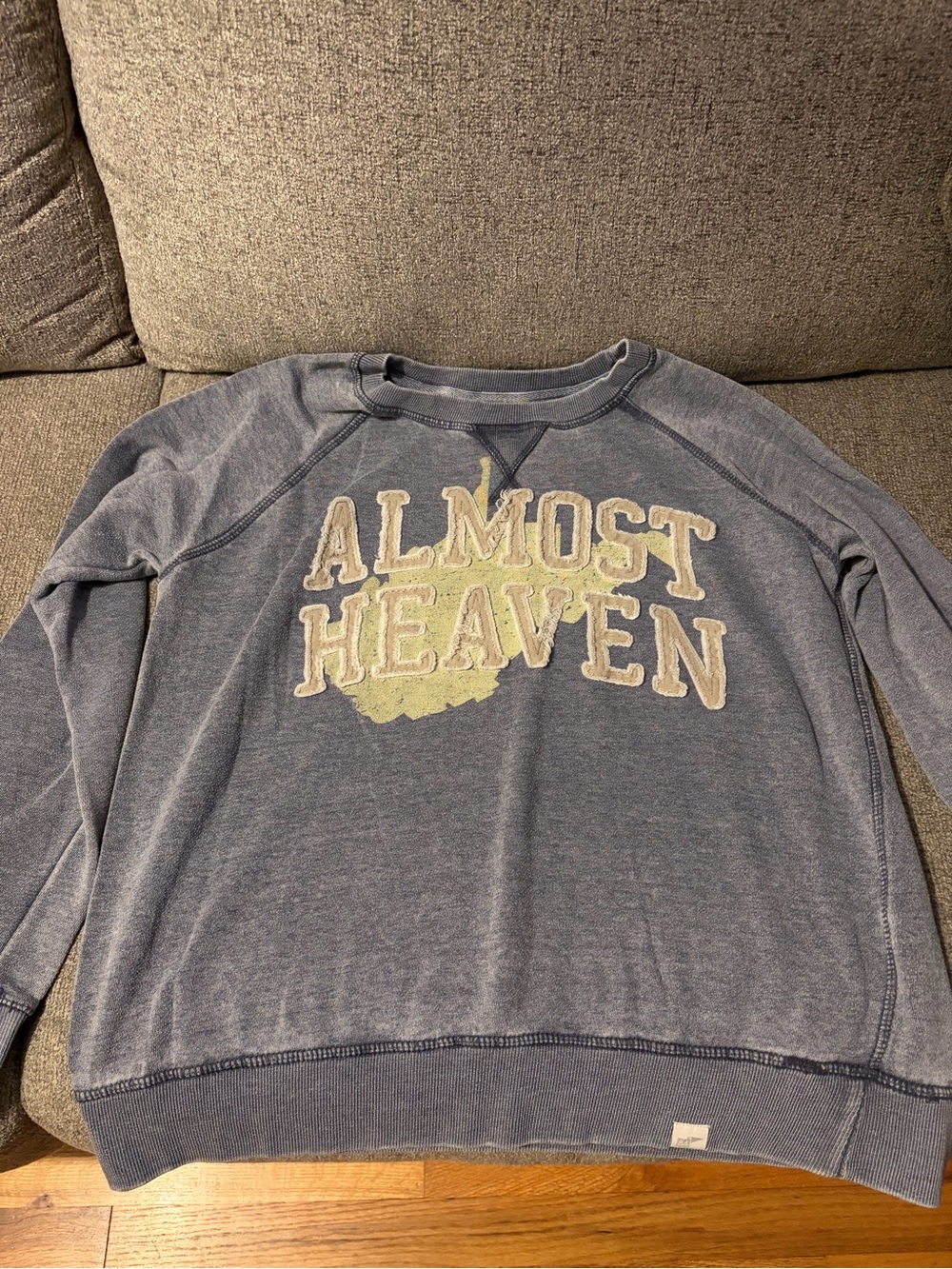 Blue 84 Women's Blue 'Almost Heaven' Crewneck Sweatshirt (never worn so soft)